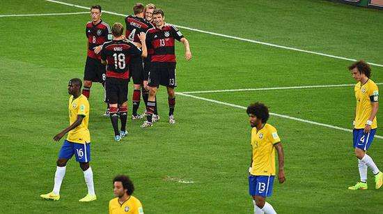 世界杯德国vs巴西，巴西世界杯半决赛巴西vs德国