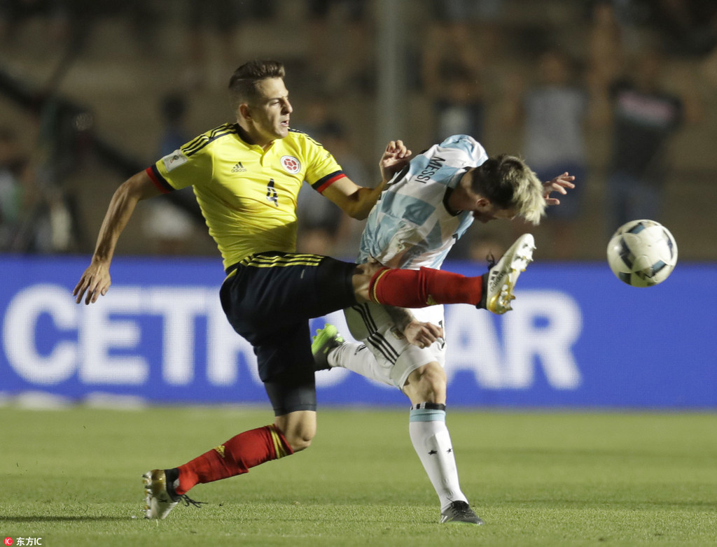 世预赛-阿根廷2-2哥伦比亚，2022阿根廷世预赛vs哥伦比亚